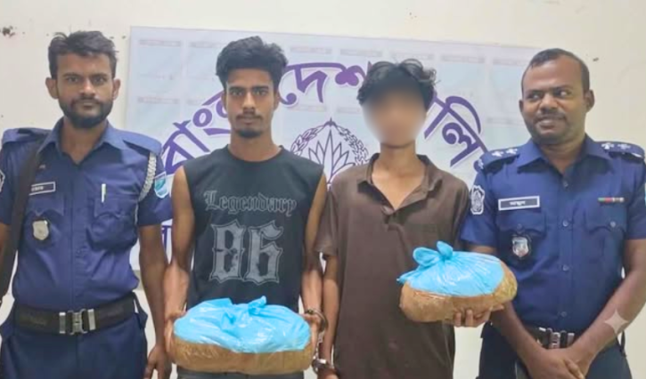 বন্দরে ৩ কেজি গাঁজাসহ ২ জন গ্রেপ্তার