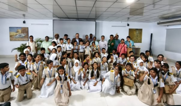 নারায়ণগঞ্জ আইডিয়াল স্কুল আর্ট অ্যান্ড ডিজাইন ক্লাবের ‘আর্ট ক্যাম্প-২০২৬’ অনুষ্ঠিত