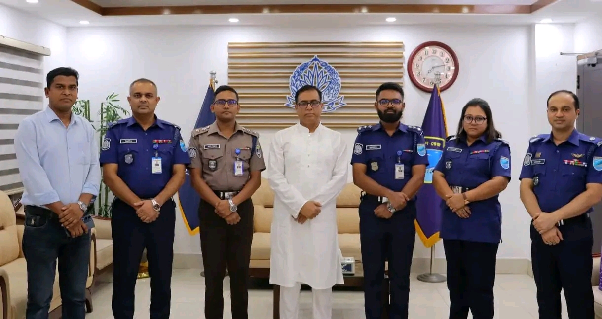 নারায়ণগঞ্জে দুই শিক্ষানবিশ সহকারী পুলিশ সুপারের বিদায় সংবর্ধনা