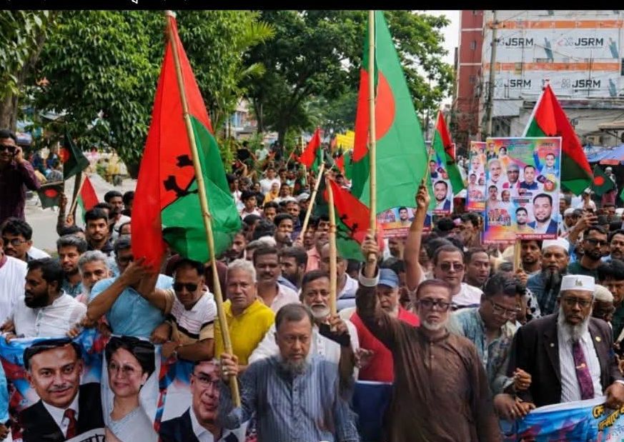 বর্ণাঢ্য আয়োজনে  নারায়ণগঞ্জ মহানগর বিএনপির ৪৮তম প্রতিষ্ঠাবার্ষিকী পালন