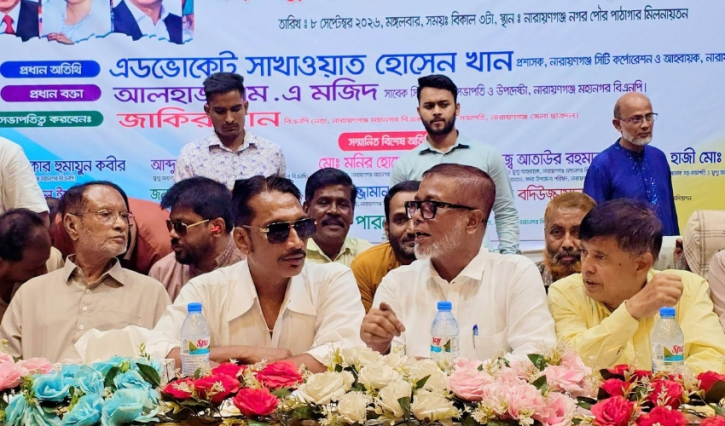 নারায়ণগঞ্জে ৬৪ জেলার মানুষের নিরাপত্তা নিশ্চিত করার দায়িত্ব আমাদের: জাকির খান