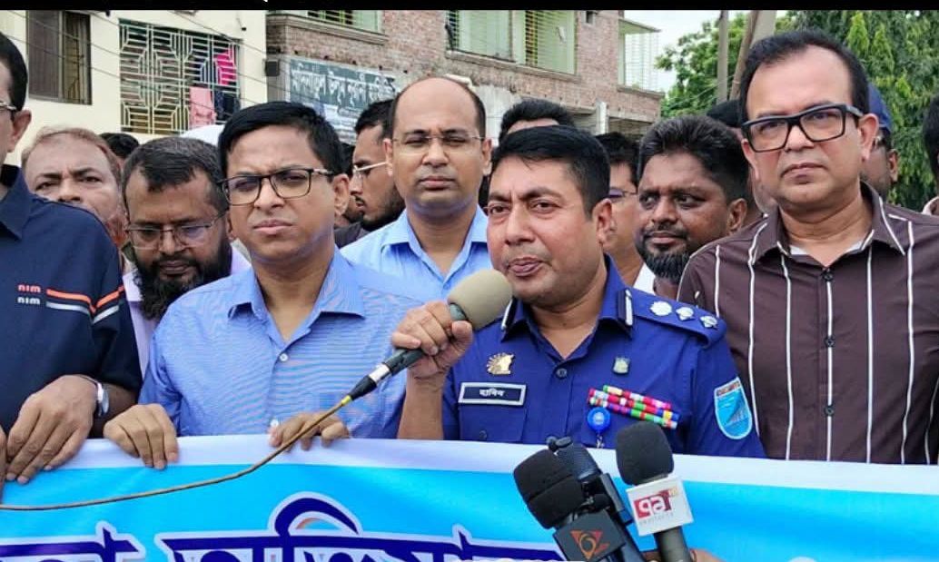 মাদক-ছিনতাই-চাঁদাবাজিতে মানুষ জর্জরিত: এসপি হাবিব