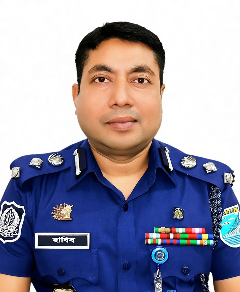 পিপিএম সেবা পদক পাচ্ছেন নারায়ণগঞ্জের পুলিশ সুপার হাবিবুর রহমান